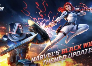 MARVEL Super War mendedahkan kolaborasi Skin Marvel’s Movie Black Widow!