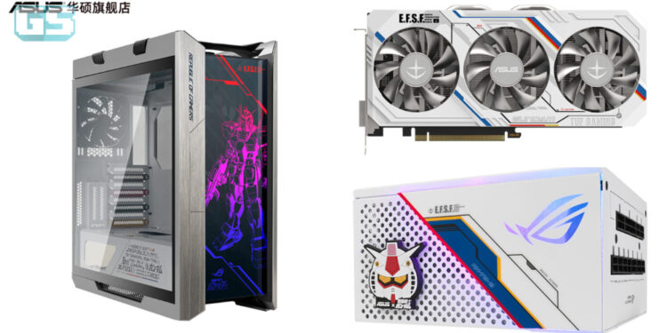Gundam & Asus berkerjasama untuk koleksi komponen eksklusif PC! Daripada GPU ke Wifi semua lengkap!