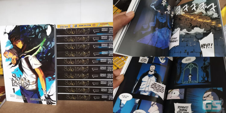 Manhwa popular Solo Leveling dan lain-lain dicetak rompak dalam bahasa melayu!