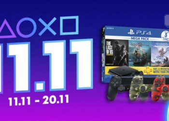 PS4 MEGA PACK hanya RM1,049!! Special Sale PlayStation 11.11 bakal bermula!