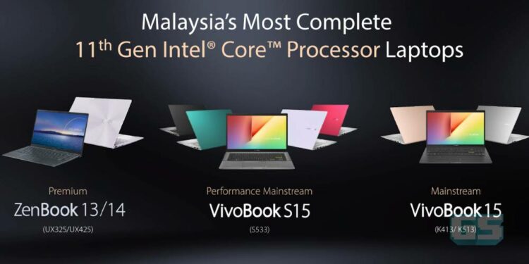 ASUS Malaysia mendedahkan barisan Laptop #Intel11thGen terbaru!