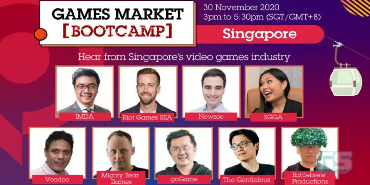Games Market Bootcamp gamescom asia seterusnya akan menjadi edisi hibrid yang diadakan di Singapura