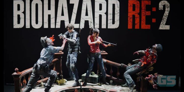 Figurin Resident Evil 2 Remake Leon dan Claire diumumkan & berharga dalam RM5605!