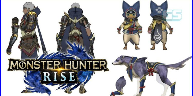 Palico dan Palamute Kamura Armor Art untuk Monster Hunter Rise telah dikongsikan!