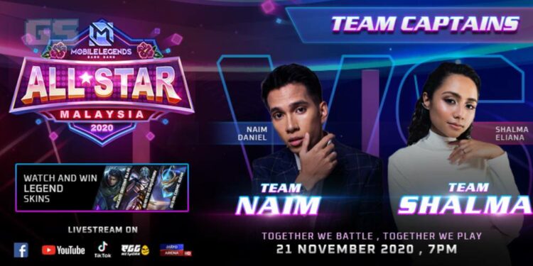 Mobile Legends All Star Showmatch pertama kini hadir! Saksikan Naim Daniel, Shalma Eliana, Soloz, Penjahat & ramai lagi!