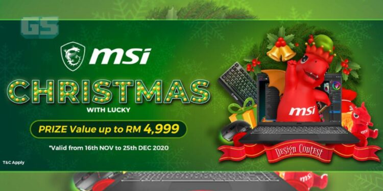 Lancarkan Kreativiti Anda dalam MSI Christmas dengan Pertandingan Lucky Design!