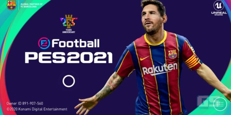 eFootball PES 2021 MOBILE mencapai muat turun 350 Juta!