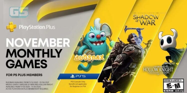 Kan dah November, ini senarai Game Percuma untuk pelanggan PS+ bulan ini!