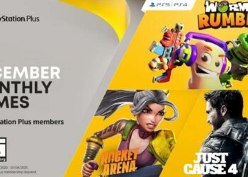 Worms Rumble, Just Cause 4 dan Rocket Arena adalah permainan PS Plus Percuma bulan Disember