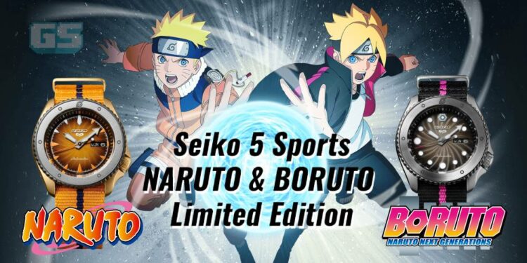 Jam Tangan Edisi Terhad NARUTO & BORUTO oleh Seiko Malaysia dibuka untuk Pre-Order!