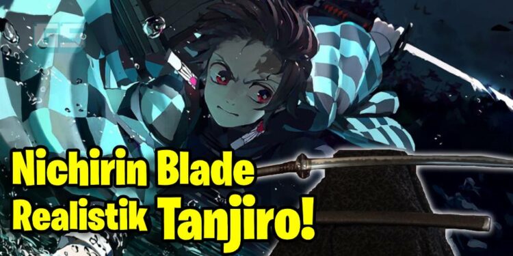 YouTuber That Works menghasilkan Nichirin Blade Tanjiro Demon Slayer: Kimetsu no Yaiba!