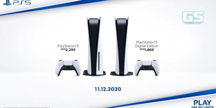 Akhirnya! PS5 akan dilancarkan di Malaysia 11 Disember ini dengan harga bermula RM1,869.00!