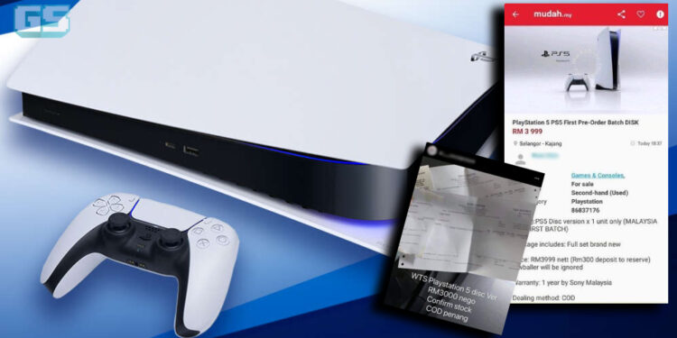 Scalper Malaysia sudah mula jual PS5 pada harga tak masuk akal!