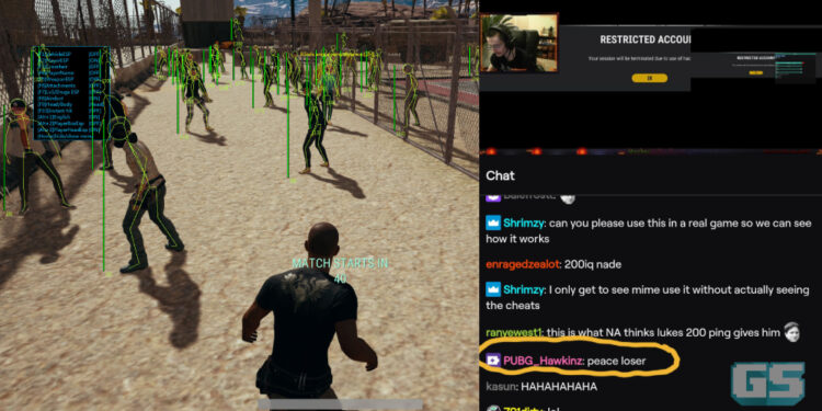 Berani pakai hack semasa live di Twitch, seorang pemain PUBG terus dikenakan BAN!