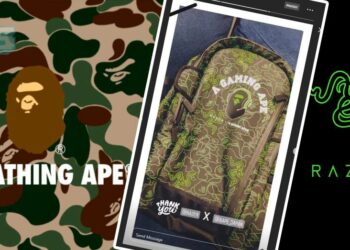 Kolaborasi Razer X BAPE telah tebocor!