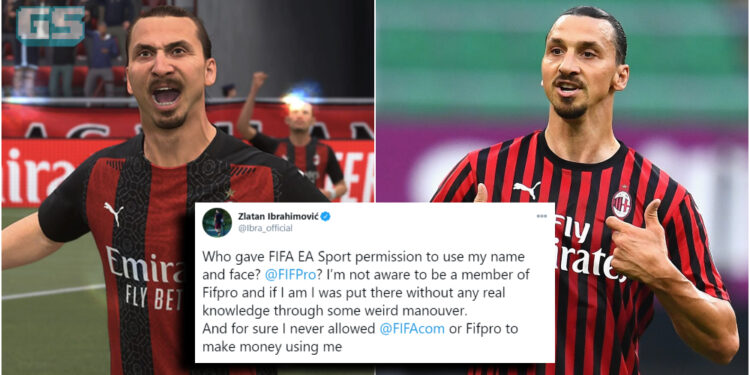 Zlatan Ibrahimović mendakwa FIFA 21 menggunakan rupanya tanpa izin!