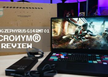 Nampak futuristik dengan Anime Matrix – Ini review ASUS ROG ZEPHYRUS G14 RMT01-ACRNYM gaming laptop kami!