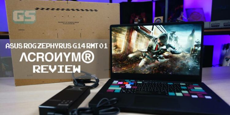 Nampak futuristik dengan Anime Matrix – Ini review ASUS ROG ZEPHYRUS G14 RMT01-ACRNYM gaming laptop kami!
