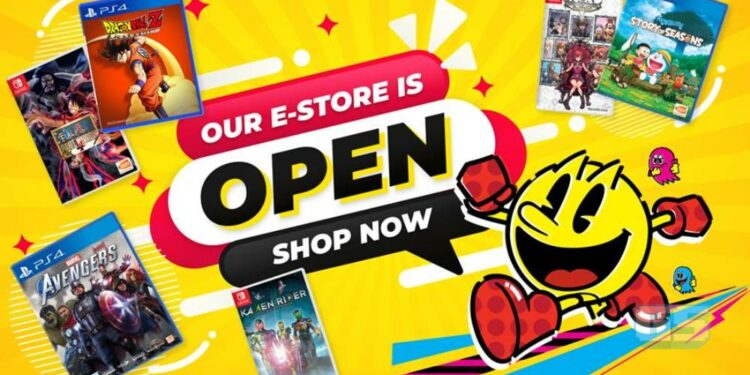 BANDAI NAMCO Entertainment Asia melancarkan e-store rasmi di laman webnya!