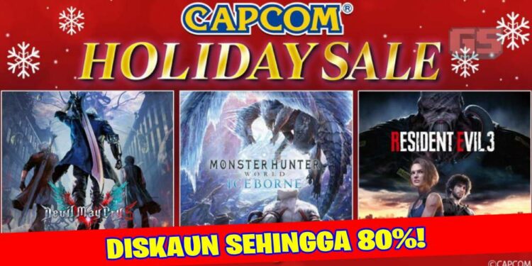 CAPCOM HOLIDAY SALE kini sedang berlangsung, Diskaun sehingga 80%!