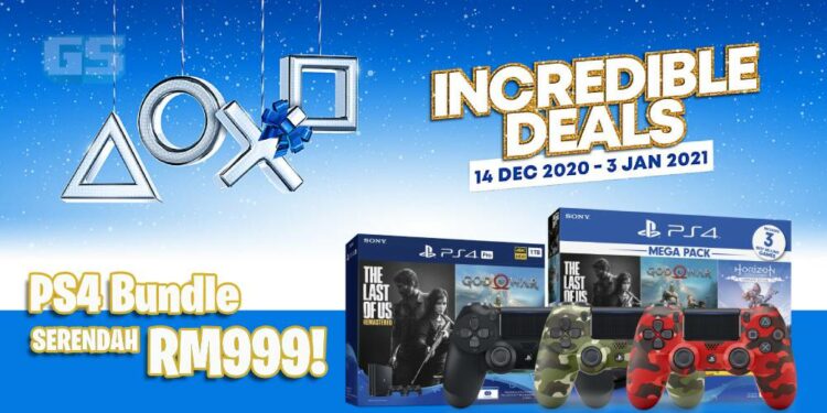 Tawaran Luar Biasa di PlayStation 4 Bundles kini bermula menawarkan harga serendah RM999!