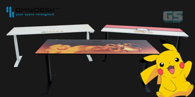 Omnidesk secara rasmi memperkenalkan The Pokémon Desks