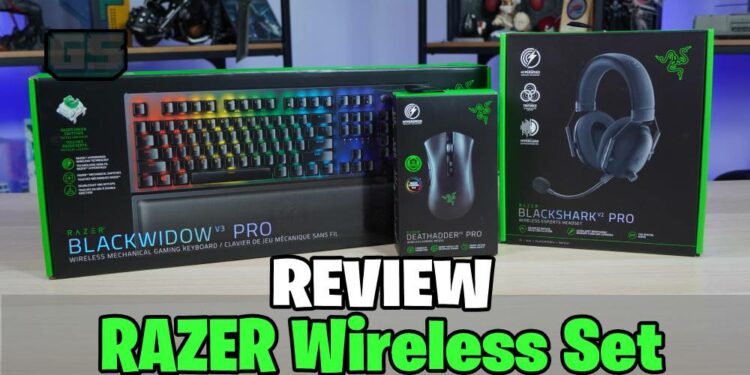 [REVIEW] RAZER Wireless Set (Blackshark V2 Pro + RAZER Deathadder V2 Pro + Blackwidow V3 Pro)