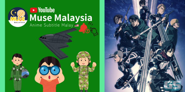Muse Malaysia akan tayangkan musim terakhir Attack on Titan di aplikasi iQIYI!