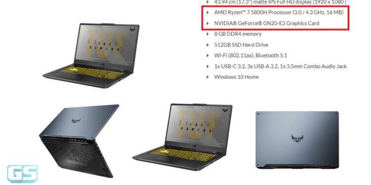 Kantoi! Laptop baru Asus menampilkan kombo AMD Ryzen 7 5800H & Nvidia RTX 3060 Mobile!