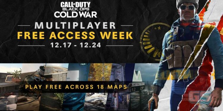 Main Percuma Mode MULTIPLAYER CALL OF DUTY®: BLACK OPS COLD WAR selama seminggu!