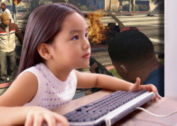 Kanak tiga tahun suka main GTA, ayah kata game bagus untuk anak!