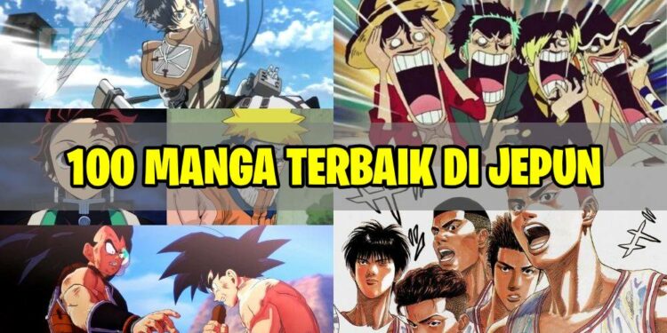 ONE PIECE tetap menjadi kegemaran~ 150 ribu peminat pilih 100 Manga Terbaik di Jepun!