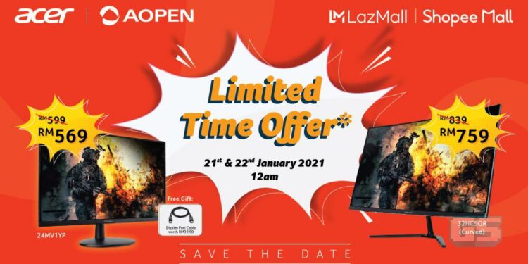 Acer Malaysia Mempercepat Ketersediaan Monitor AOpen yang Berpatutan