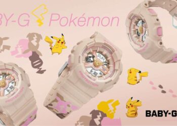 Comelnya! G-SHOCK melancarkan kolaborasi BABY-G terkini dengan Pokémon!