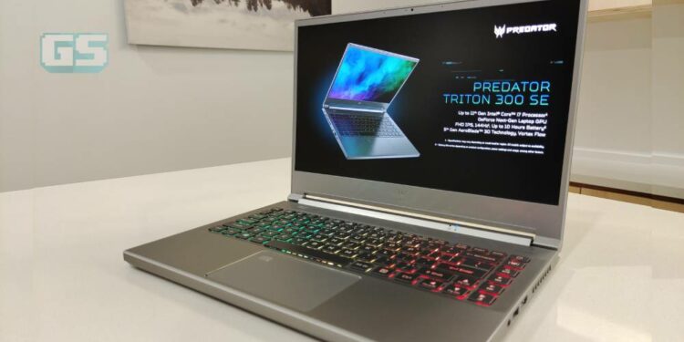 [CES 2021] Predator Triton 300 SE, Bertan-tan Tenaga dalam Pakej Mudah Alih!