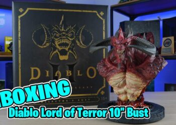 [Unboxing] Nampak garang! Figurin Diablo Lord of Terror 10” Bust mengganas!