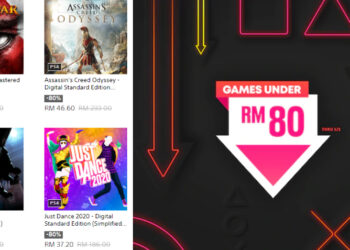 Diskaun padu bawah RM80 di PlayStation Store Asia! Jangan terlepas!