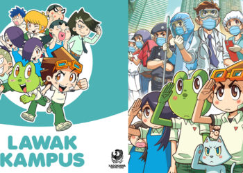 Komik Lawak Kampus rasmi akan diadaptasikan kepada siri anime!