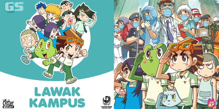 Komik Lawak Kampus rasmi akan diadaptasikan kepada siri anime!