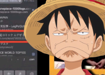 Penyunting One Piece tertangkap melayari laman web hentai di siaran langsung!