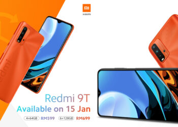 Redmi 9T dilancarkan secara rasmi di Malaysia pada harga bermula RM599!