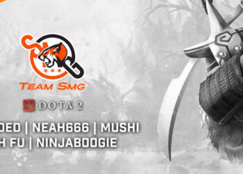 Team SMG mengumumkan pasukan Dota 2! Terdiri daripada Mushi, Neah666, vtFαded, Ah Fu & Ninjaboogie!