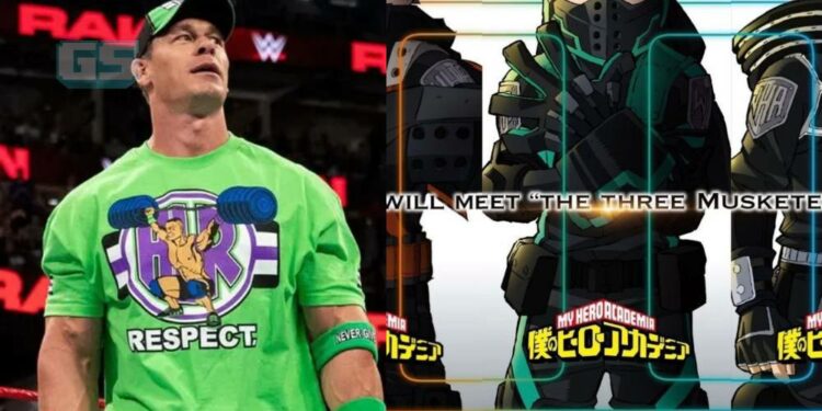 John Cena mengongsikan keratan visual My Hero Academia di Instagramnya?!
