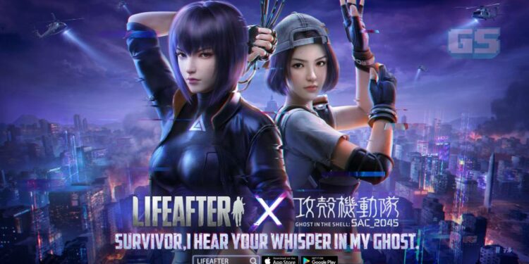 Acara Crossover LifeAfter & GHOST IN THE SHELL: SAC_2045 akan bermula 18 Februari ini!
