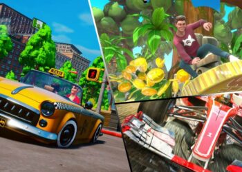 Bukan 1 tetapi 3 game “Taxi Chaos, Slide Stars dan Speed 3: Grand Prix” dilancarkan di Asia!