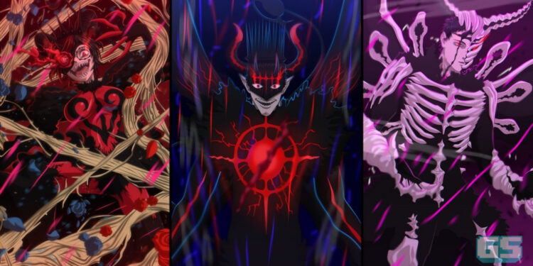 Black Clover: Trio Dark Triad menunjukkan kuasa 100% dalam bentuk Devil sebenar!