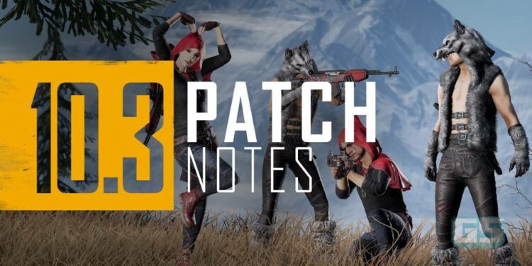 PUBG patch 10.3 membawa bunyi baru pada senjata dan pengoptiman