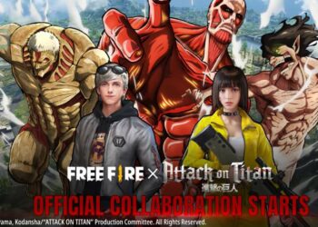 Attack on Titan memulakan pencerobohan di Free Fire!
