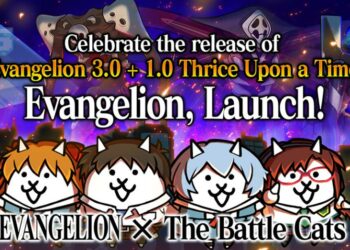 Acara crossover EVANGELION kembali ke The Battle Cats dengan banyak kandungan baru