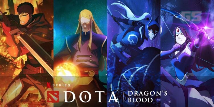 Peminat DOTA! Netflix mendedahkan Trailer Rasmi & Debut Seni Watak DOTA: DRAGON’S BLOOD